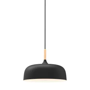 Mercator Olena Scandinavian Pendant Light E27 Black by Mercator, a Pendant Lighting for sale on Style Sourcebook