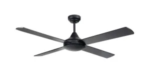 Brilliant Tempo Plus 48" Timber Blade AC Ceiling Fan Black by Brilliant, a Ceiling Fans for sale on Style Sourcebook