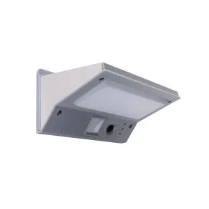 Solar Lighting Direct Flush Mount Solar LED Wall Light IP44 Stainless Steel by Solar Lighting Direct, a Wall Lighting for sale on Style Sourcebook