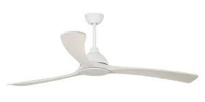 Martec Norfolk Aero DC 70" Smart DC Ceiling Fan with Remote White & Whitewash by Martec, a Ceiling Fans for sale on Style Sourcebook