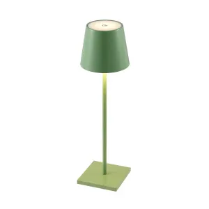 Telbix Clio Rechargeable LED Table Lamp Green by Telbix, a Table & Bedside Lamps for sale on Style Sourcebook