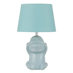 Telbix Misaru Ceramic Table Lamp (E27) Blue by Telbix, a Table & Bedside Lamps for sale on Style Sourcebook