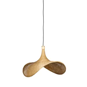 Natural Fiorentino Rossana Bamboo Pendant Light (E27) Small by Fiorentino, a Pendant Lighting for sale on Style Sourcebook