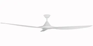 Calibo Smart CloudFan 72" (1830mm) ABS DC Ceiling Fan and Remote White by Calibo, a Ceiling Fans for sale on Style Sourcebook