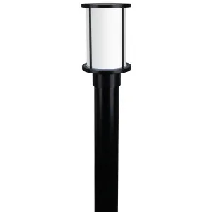 Domus Black E27 Bollard Frost by Domus, a Outdoor Lighting for sale on Style Sourcebook