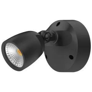 Domus Muro Eco 10W LED Tri Colour Single Spotlight No Sensor Black by Domus, a Spotlights for sale on Style Sourcebook