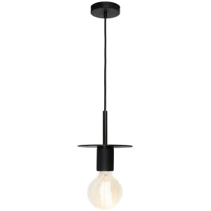 Cougar Inka 1 Light Open Pendant Black by Cougar, a Pendant Lighting for sale on Style Sourcebook