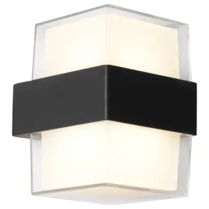 Cougar Haast 2 Light CCT LED Exterior Wall Light Black by Cougar, a Outdoor Lighting for sale on Style Sourcebook