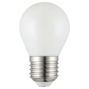 Eglo 4W E27 Dimmable LED Fancy Round Frosted Globe Cool White by Eglo, a LED Lighting for sale on Style Sourcebook