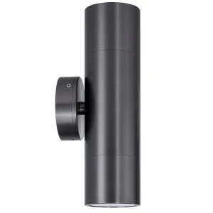 Havit Graphite Tivah Up/Down Wall Pillar Light GU10 Tri Colour by Havit, a Outdoor Lighting for sale on Style Sourcebook