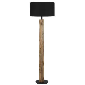 Telbix Chad Floor Lamp Black by Telbix, a Floor Lamps for sale on Style Sourcebook