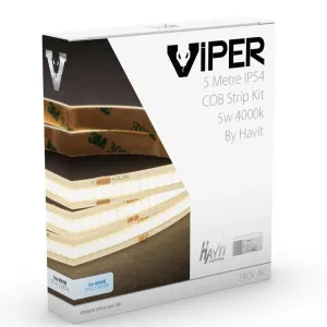 Havit Viper 5W COB 5m LED Strip Kit Natural White by Havit, a LED Lighting for sale on Style Sourcebook