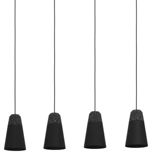 Eglo Canterras Pendant Light Black by Eglo, a Pendant Lighting for sale on Style Sourcebook