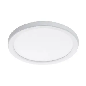 White Martec Fino Ultra Slim Tri Colour LED Oyster Light with Sensor IP54 18W by Martec, a LED Lighting for sale on Style Sourcebook