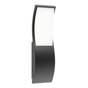 CLA Ola Exterior LED Wall Light IP65 Dark Grey by Compact Lamps Australia, a Wall Lighting for sale on Style Sourcebook