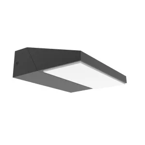 CLA Plana Exterior LED Wall Light IP65 Dark Grey by Compact Lamps Australia, a LED Lighting for sale on Style Sourcebook