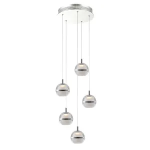 Cool White Vencha POD LED Pendant 5 Light by Vencha, a Pendant Lighting for sale on Style Sourcebook