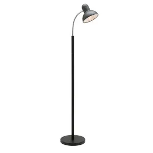 Mercator Ben 1 Light Gooseneck Floor Lamp Black by Mercator, a Floor Lamps for sale on Style Sourcebook