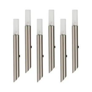 6 x DIY 316 Stainless Steel Vidro LED Garden Spike Light 12v G4 Warm White by Havit, a Outdoor Lighting for sale on Style Sourcebook