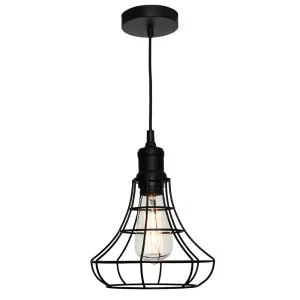 Cage Wire Pendant Light Small by Cougar, a Pendant Lighting for sale on Style Sourcebook