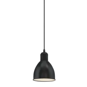 Eglo Priddy Industrial Pendant 1 Light by Eglo, a Pendant Lighting for sale on Style Sourcebook