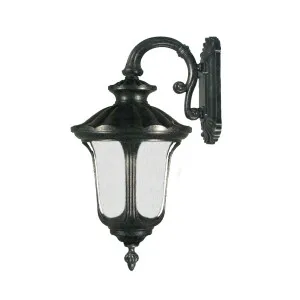 Lode Waterford Antique Black Wall Light IP44 Small by Lode International, a Outdoor Lighting for sale on Style Sourcebook