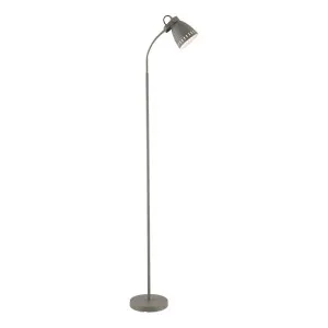 Telbix Nova Industrial Style Adjustable Floor Lamp (E27) Grey by Telbix, a Floor Lamps for sale on Style Sourcebook