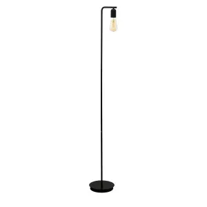 Eglo Adri 3 Floor Lamp Edison Screw (E27) Black Steel by Eglo, a Floor Lamps for sale on Style Sourcebook