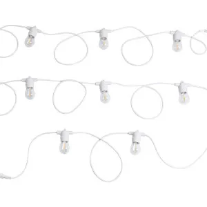 Eglo Warm White DIY Outdoor Festoon Lights (E27) White by Eglo, a Outdoor Lighting for sale on Style Sourcebook