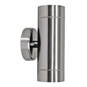 Riva 2 LED Up/Down 304 Stainless Steel Exterior IP44 Wall Light 2 Light by Telbix, a Outdoor Lighting for sale on Style Sourcebook