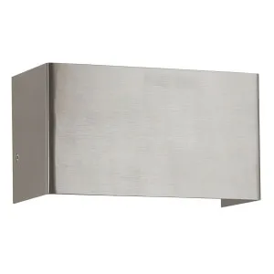 Eglo Nadela LED IP44 Exterior Wall Light Stainless Steel by Eglo, a Outdoor Lighting for sale on Style Sourcebook