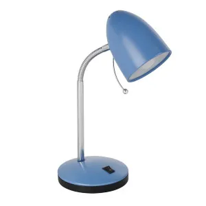 Eglo Lara Table Lamp (E27) Blue by Eglo, a Table & Bedside Lamps for sale on Style Sourcebook