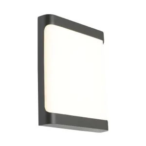 Cougar Odessa Solid Exterior CCT LED Wall Light Black by Cougar, a LED Lighting for sale on Style Sourcebook