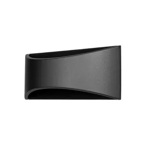 Black Martec Nova LED CCT Exterior Wall Light IP54 6W by Martec, a LED Lighting for sale on Style Sourcebook