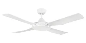 Eglo Bondi 48" (1220mm) ABS Indoor/Outdoor Ceiling Fan White by Eglo, a Ceiling Fans for sale on Style Sourcebook