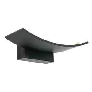 6W Cougar Larz Curved LED Wall Light Black by Cougar, a LED Lighting for sale on Style Sourcebook