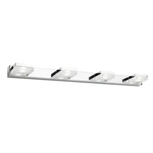 Cougar Cube Chrome Dimmable LED Cool White Vanity Wall Light 4 Light by Cougar, a LED Lighting for sale on Style Sourcebook