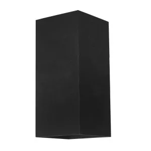 2 Light Cougar Busselton Up/Down Pillar Wall Light 6W LED IP54 Black by Cougar, a Outdoor Lighting for sale on Style Sourcebook