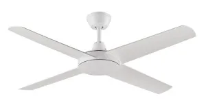 ThreeSixty Aspire 52" (1300mm) 4 Blade Ceiling Fan White by ThreeSixty, a Ceiling Fans for sale on Style Sourcebook