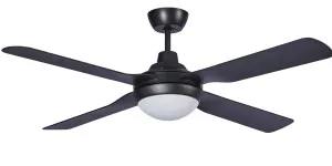 Martec Discovery 52" Ceiling Fan with 15W Dimmable CCT LED Light Matt Black by Martec, a Ceiling Fans for sale on Style Sourcebook