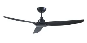 Ventair Skyfan 60" (1500mm) DC Ceiling Fan with DC Wall Control Black by Ventair, a Ceiling Fans for sale on Style Sourcebook