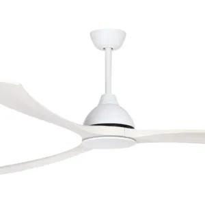 Fanco Sanctuary DC 86" Solid Timber Blade Indoor/Outdoor Ceiling Fan With Remote White/Whitewash by Fanco, a Ceiling Fans for sale on Style Sourcebook