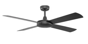 Fanco 52" Eco Silent Deluxe ABS DC Ceiling Fan With Wall Control Black by Fanco, a Ceiling Fans for sale on Style Sourcebook