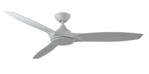 Martec 56" Newport DC ABS Blade Indoor/Outdoor Ceiling Fan With 18W CCT LED Light & Remote White Satin by Martec, a Ceiling Fans for sale on Style Sourcebook