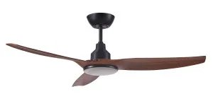 Ventair Skyfan 52" (1300mm) DC Ceiling Fan with 20W Tri Colour LED Light and Remote Teak by Ventair, a Ceiling Fans for sale on Style Sourcebook