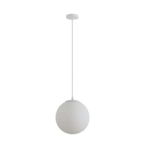 Domus Bubble 250 Opal Glass Pendant Light Edison Screw (E27) White by Domus, a Pendant Lighting for sale on Style Sourcebook