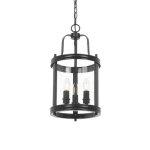 Telbix Newark 3 Light Metal Pendant Light (E14) Black by Telbix, a Pendant Lighting for sale on Style Sourcebook