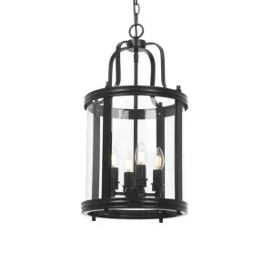 Telbix Newark 3 Light Metal Pendant Light (E14) Black by Telbix, a Pendant Lighting for sale on Style Sourcebook