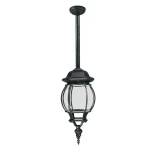 Large Rod IP12 Lode Flinders Pendant Light Antique Black by Lode International, a Pendant Lighting for sale on Style Sourcebook