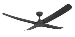 ThreeSixty FlatJet 56" 3, 4 or 5 Blade DC Ceiling Fan Black by ThreeSixty, a Ceiling Fans for sale on Style Sourcebook